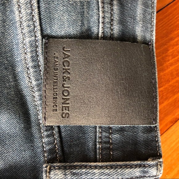 Jack & Jones Slim Fit 30x32 Distressed Denim jeans men’s stylish trendy stretch - Picture 3 of 7